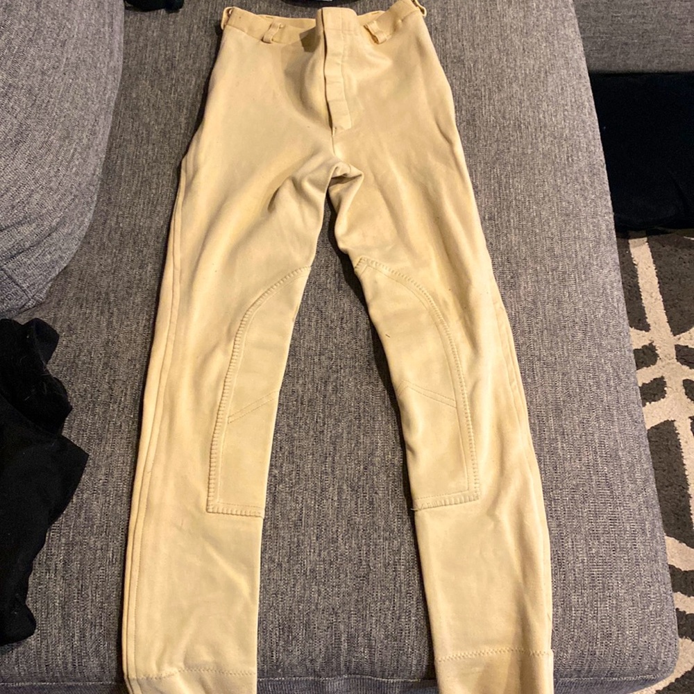 Tan riding pants